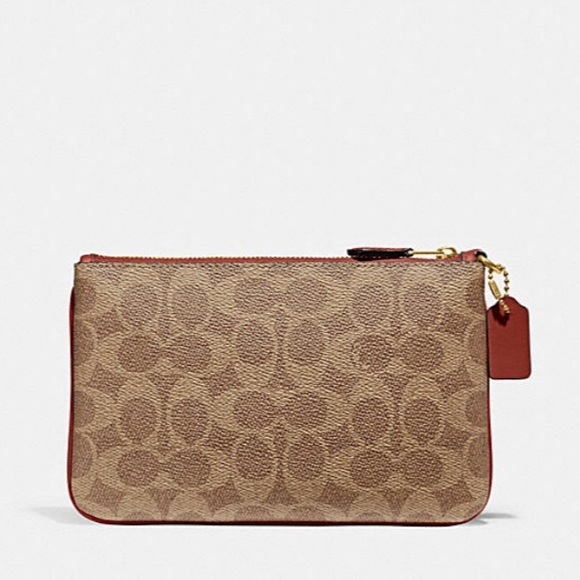 COACH SMALL WRISTLET IN SIGNATURE CANVAS - Picture 4 of 6